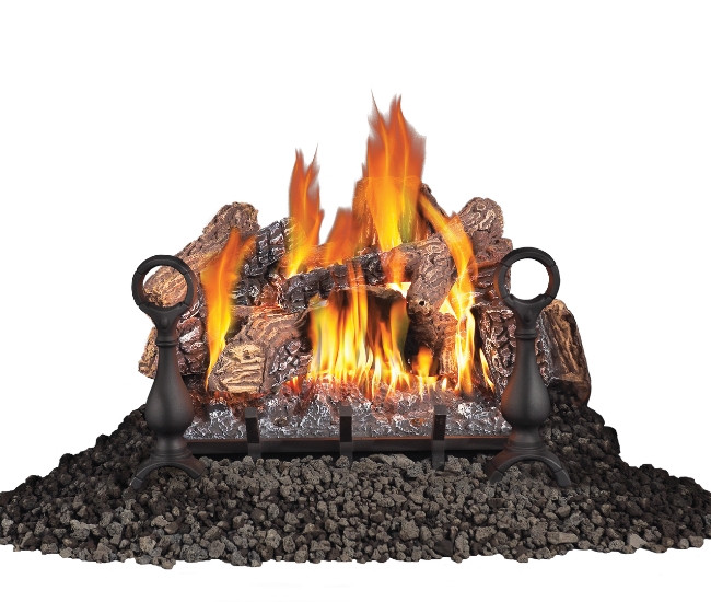 Napoleon Fiberglow 18-inch Vented Natural Gas Log Set