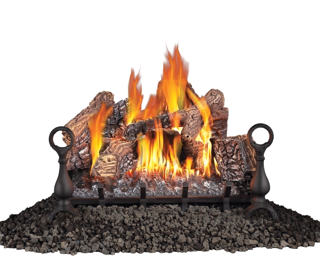 Napoleon Fiberglow 24-inch Vented Natural Gas Log Set