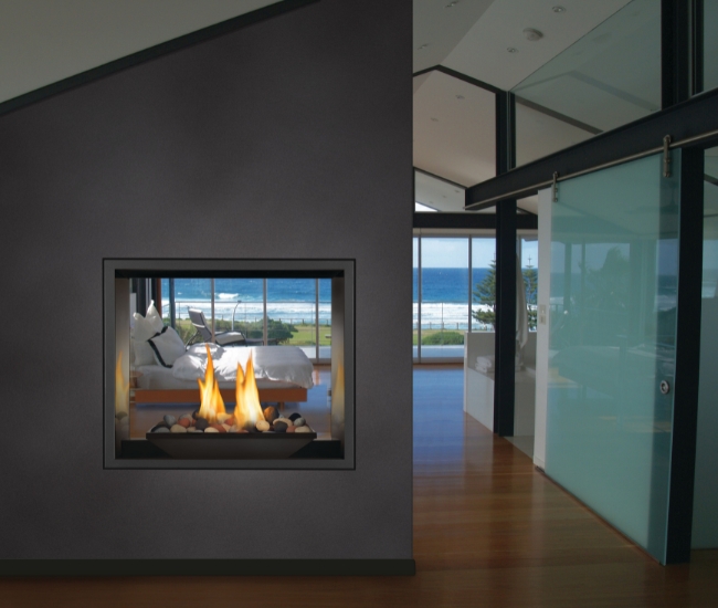 Napoleon High Definition See-Thru Direct Vent Natural Gas Fireplace