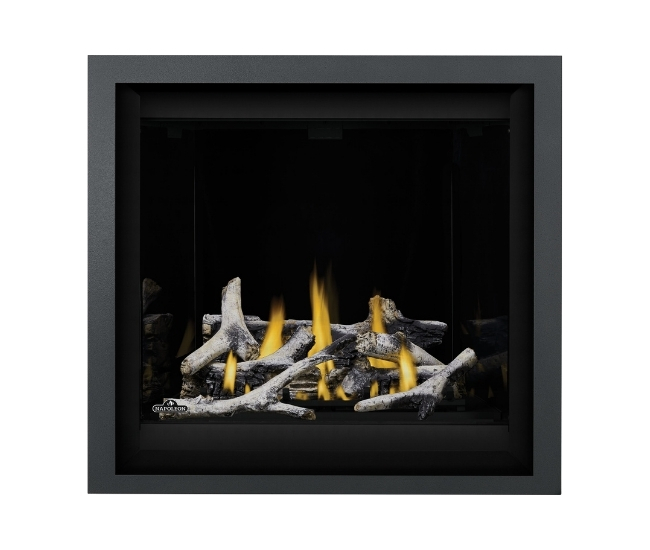 Napoleon High Definition Birch Logs for Altitude X 42-inch Direct Vent Gas Fireplace