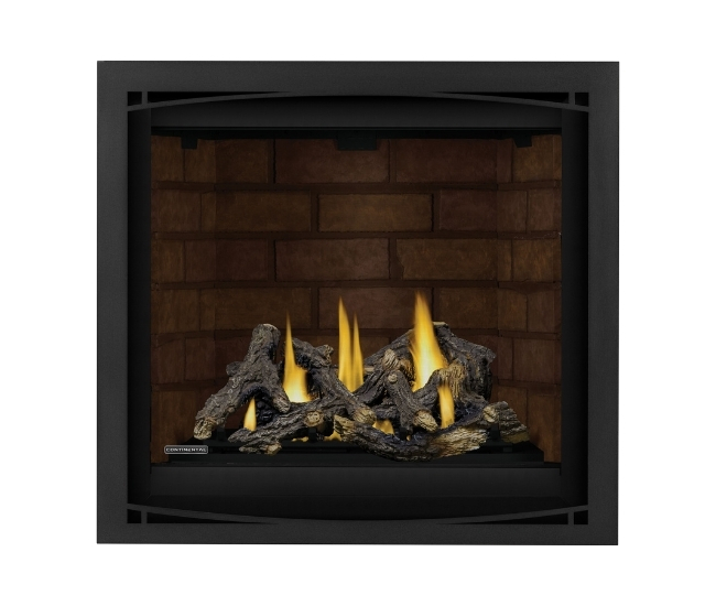 Napoleon High Definition Oak Logs for Altitude X 36-inch Direct Vent Gas Fireplace