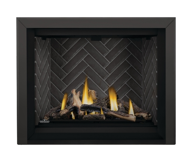 Napoleon High Definition Oak Logs for Altitude X 42-inch Direct Vent Gas Fireplace