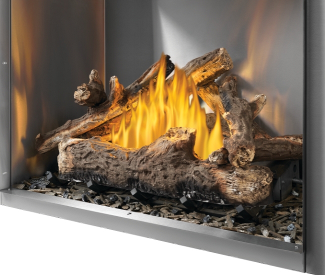 Napoleon Riverside 42-inch Electronic Ignition Natural Gas Outdoor Fireplace