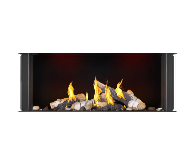 Napoleon Tall Bay Luxuria Multi-Sided 50-inch Direct Vent Natural Gas Fireplace
