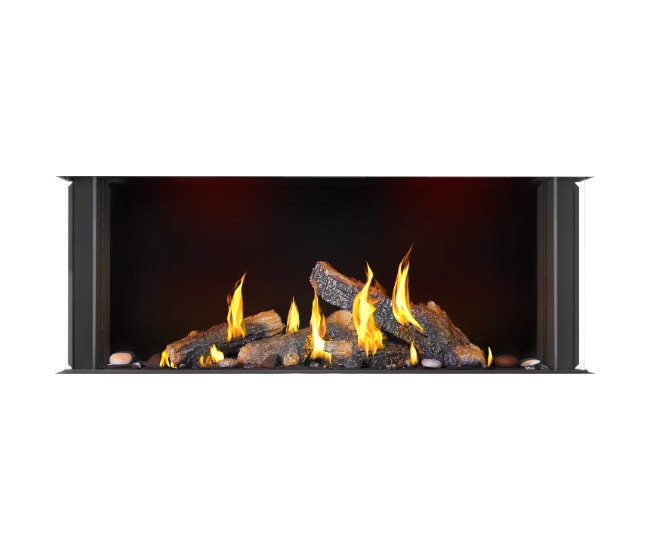 Napoleon Tall Bay Luxuria Multi-Sided 50-inch Direct Vent Natural Gas Fireplace