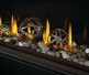 Napoleon Tall Linear Vector See-Thru 62-inch Direct Vent Natural Gas Fireplace