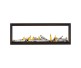 Napoleon Tall Linear Vector See-Thru 74-inch Direct Vent Natural Gas Fireplace