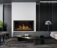 Napoleon Tall Linear Vector with Luminous Logs 50-inch Direct Vent Natural Gas Fireplace