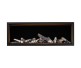Napoleon Tall Linear Vector with Luminous Logs 74-inch Direct Vent Natural Gas Fireplace