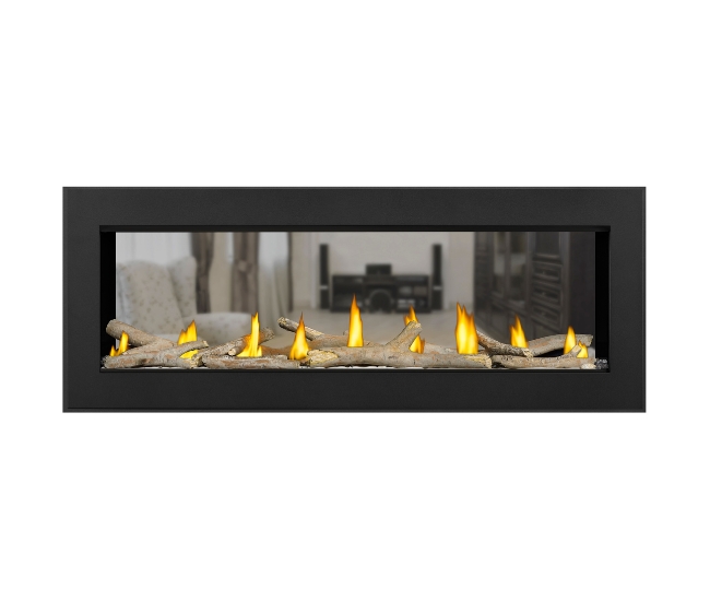 Napoleon Vector 50-inch See-Thru Direct Vent Natural Gas Fireplace