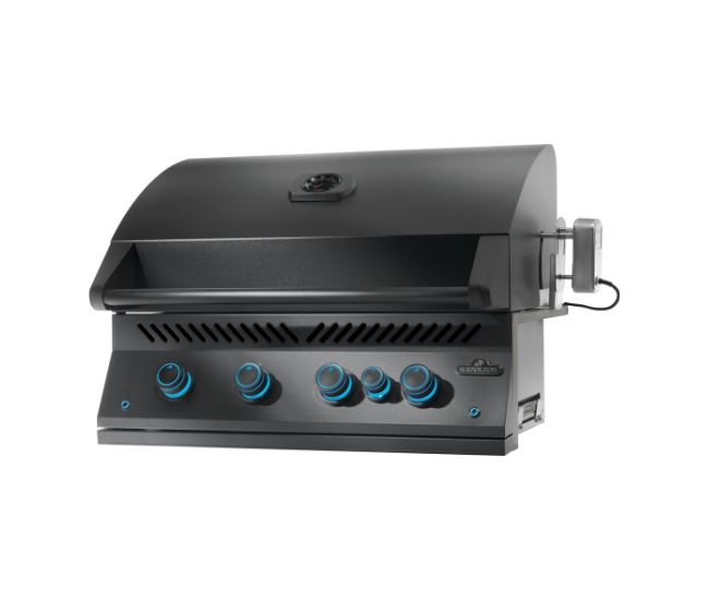 Napoleon 700 Series 32-inch Built-In Grill with Infrared Rear Burner in Matte Black | 4-Burner