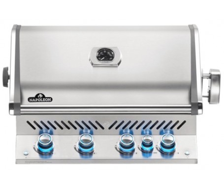 Napoleon Prestige PRO 500 Built-In Gas Grill with Infrared Rear Burner, Stainless Steel | 4-Burner