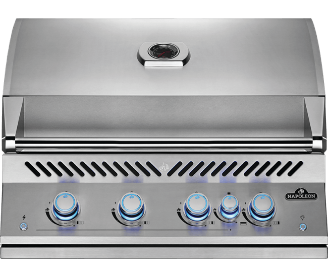 Napoleon Built-In 700 Series 32-inch Stainless Steel Gas Grill with Infrared Rear Burner | 4-Burner