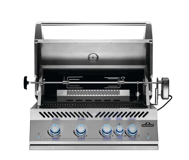 Napoleon Built-In 700 Series 32-inch Stainless Steel Gas Grill with Infrared Rear Burner | 4-Burner