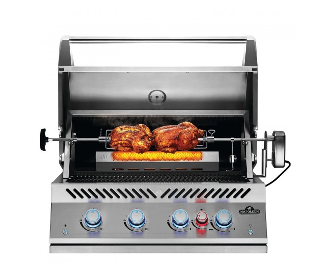 Napoleon Built-In 700 Series 32-inch Stainless Steel Gas Grill with Infrared Rear Burner | 4-Burner