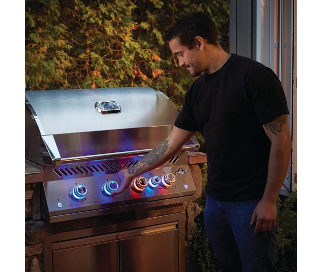 Napoleon Built-In 700 Series 32-inch Stainless Steel Gas Grill with Infrared Rear Burner | 4-Burner