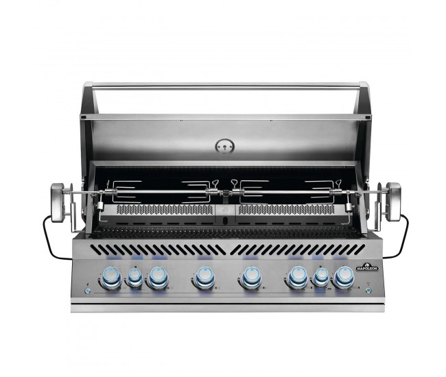 Napoleon Built-In 700 Series 44-inch Stainless Steel Gas Grill with Dual Infrared Rear Burners | 5-Burner