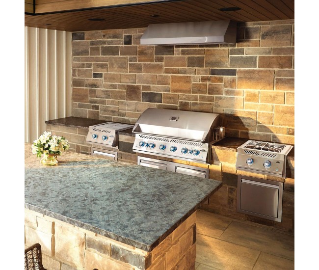 Napoleon Built-In 700 Series 44-inch Stainless Steel Gas Grill with Dual Infrared Rear Burners | 5-Burner