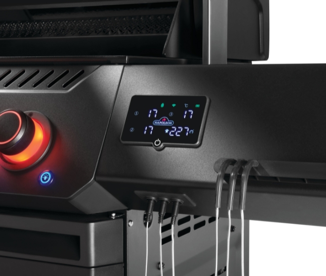 Napoleon Phantom Prestige 500 Connected RSIB Portable Grill in Matte Black | 4-Burner