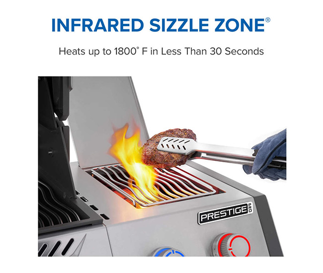 Napoleon Prestige Pro 500 Stainless Steel Gas Grill with Smart Technology | 4-Burner