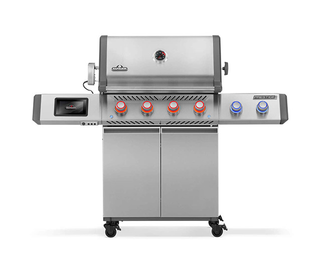 Napoleon Prestige Pro 500 Stainless Steel Gas Grill with Smart Technology | 4-Burner