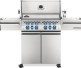 Napoleon Prestige Pro 500 Stainless Steel Gas Grill with Infrared Side and Rear Burners | 4-Burner