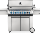 Napoleon Prestige Pro 665 Stainless Steel Gas Grill with Infrared Side and Rear Burners | 5-Burner