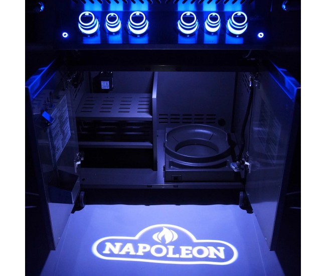 Napoleon Prestige Pro 500 Stainless Steel Gas Grill with Infrared Side and Rear Burners | 4-Burner