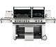 Napoleon Prestige Pro 825 Stainless Steel Gas Grill with Power Side Burner,  Infrared Rear and Bottom Burners | 6-Burner