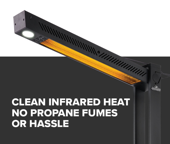 Napoleon Phantom Freestanding 80-inch Infrared Outdoor Heater