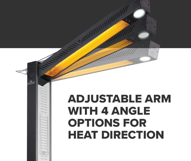 Napoleon Phantom Freestanding 80-inch Infrared Outdoor Heater