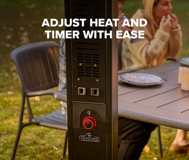 Napoleon Phantom Freestanding 80-inch Infrared Outdoor Heater