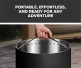 Napoleon 18-inch Phantom Timberwolf Smokeless Wood Firepit 
