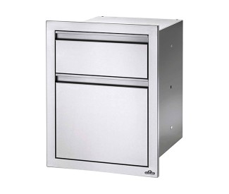 Napoleon 18-inch x 24-inch Double Drawer: Large and Standard