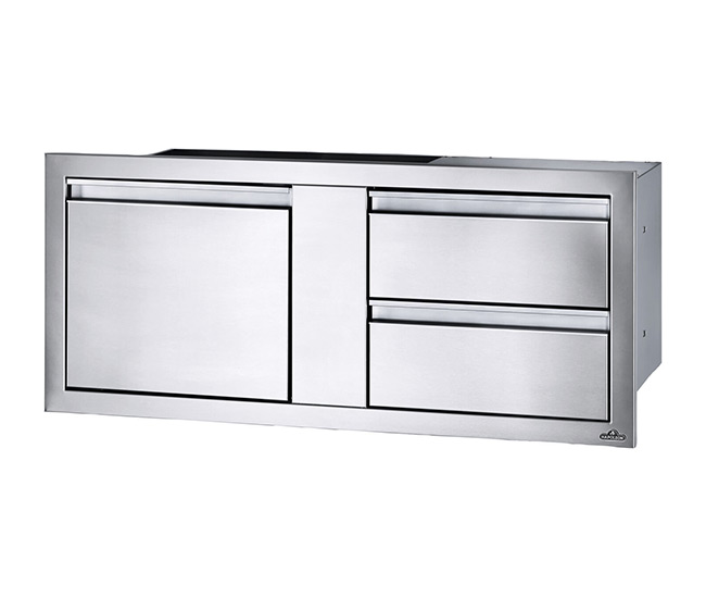 Napoleon 42-inch x 16-inch Single Door and Double Drawer Combo