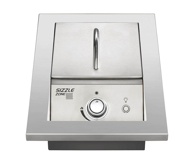 Napoleon Built-In 700 Series Single Infrared Burner with Stainless Steel Cover