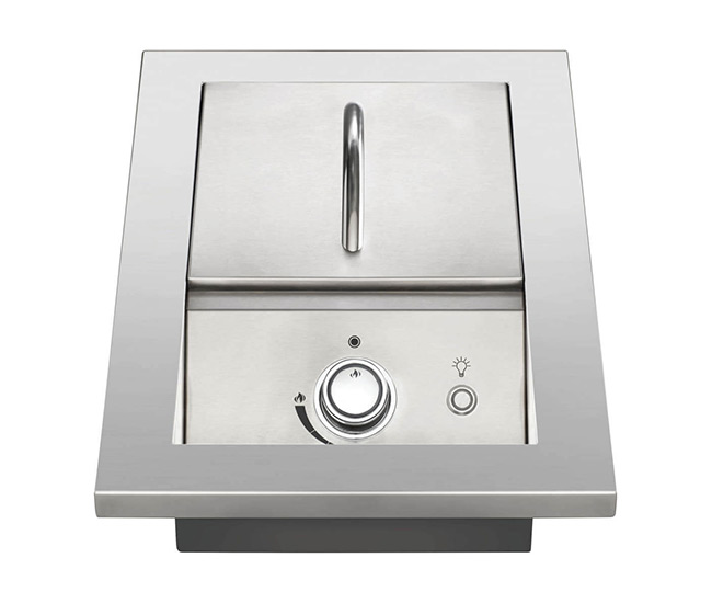 Napoleon Built-In 700 Series Single Range Top Burner with Stainless Steel Cover