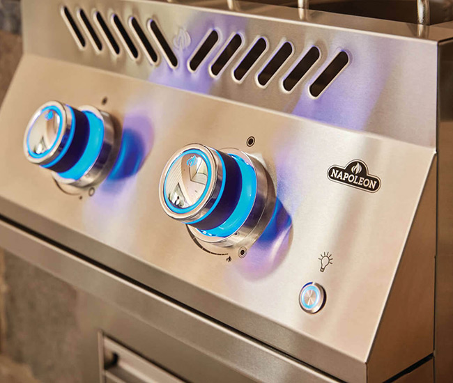 Napoleon Built-In 700 Series Power Burner with Stainless Steel Cover