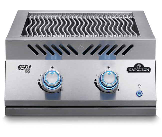 Napoleon Built-In 700 Series Dual Infrared Burner with Stainless Steel Cover