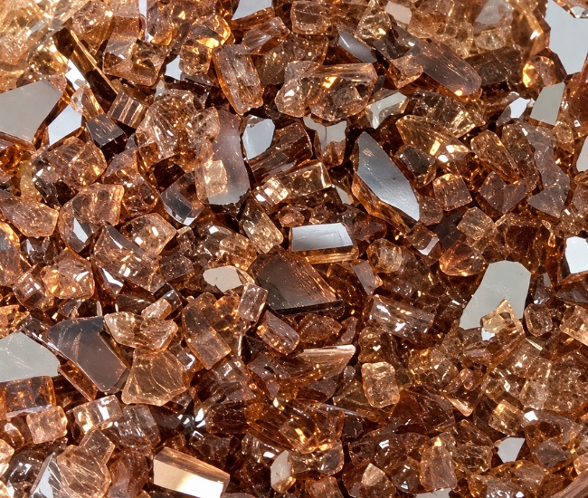 Empire Nexfire Copper Reflective Crushed Glass