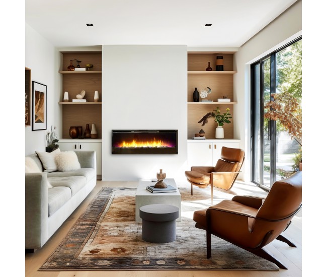 Nexfire 50-inch Electric Linear Fireplace