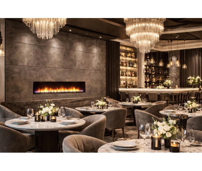 Nexfire 74-inch Electric Linear Fireplace