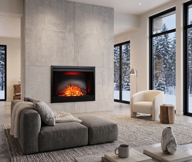 Empire Nexfire 39-Inch Traditional Electric Fireplace Insert