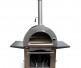 Pinnacolo Ibrido Hybrid Wood And Gas Outdoor Pizza Oven