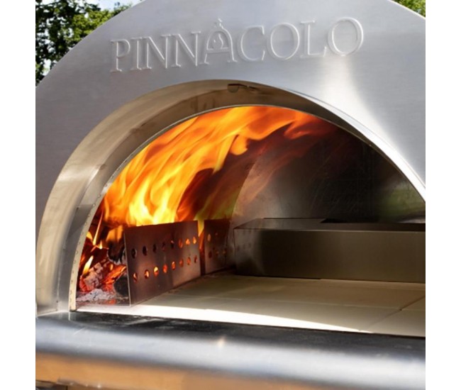 Pinnacolo Ibrido Hybrid Wood And Gas Outdoor Pizza Oven