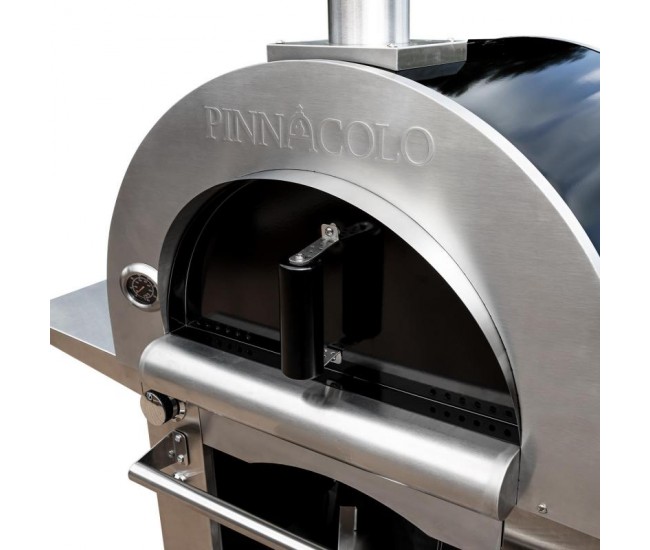 Pinnacolo Ibrido Hybrid Wood And Gas Outdoor Pizza Oven