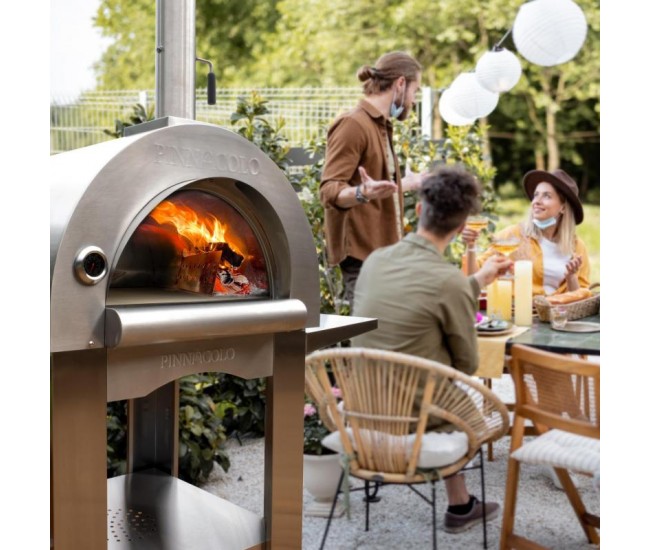 Pinnacolo Premio Wood Fired Outdoor Pizza Oven with Accessories