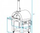 Pinnacolo Premio Wood Fired Outdoor Pizza Oven with Accessories
