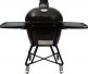 Primo All-In-One Oval Large Ceramic Grill with Cradle & Side Shelves