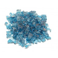 Real Fyre Caribbean Blue Fyre Glass